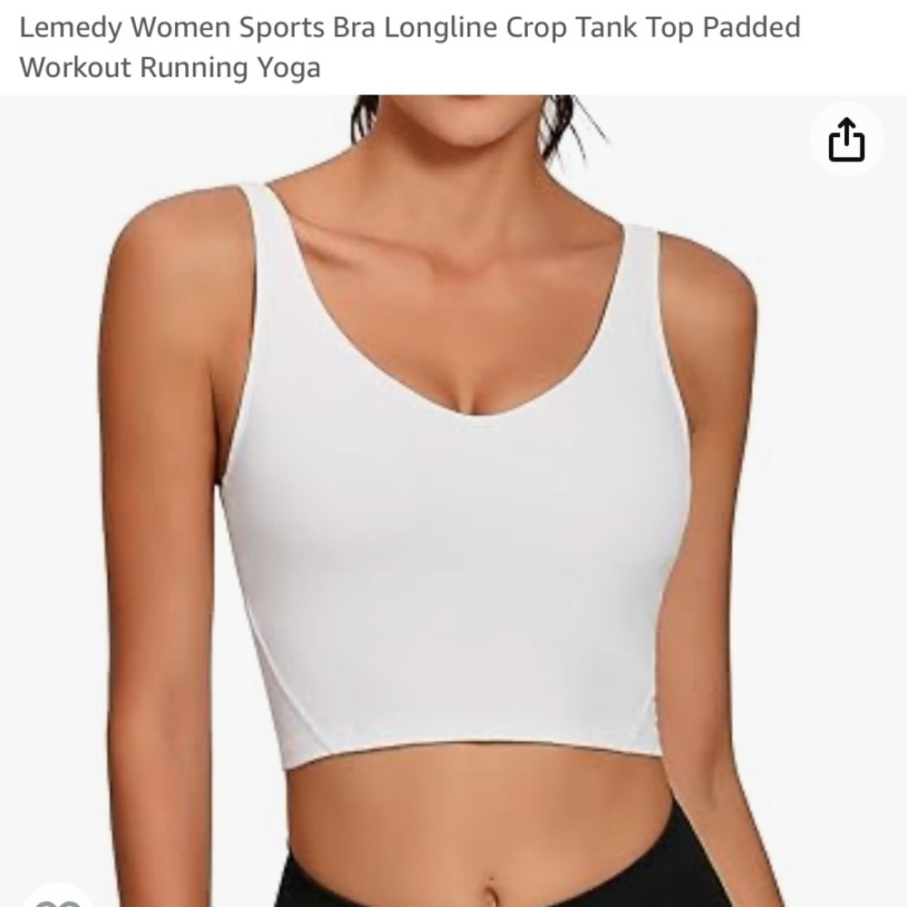NWOT Longline Crop